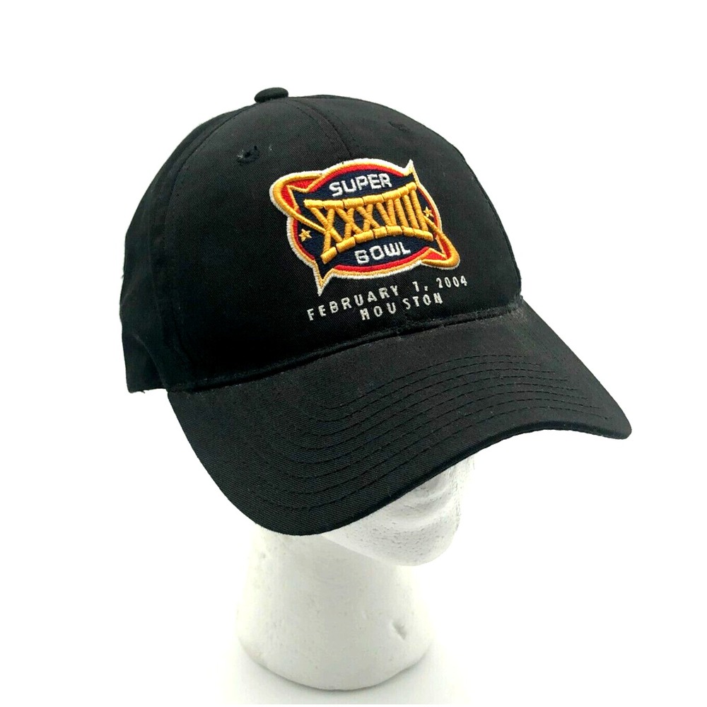 Houston Super Bowl  2004 Hat Cap Reebok Football Adjustable Unisex Adults